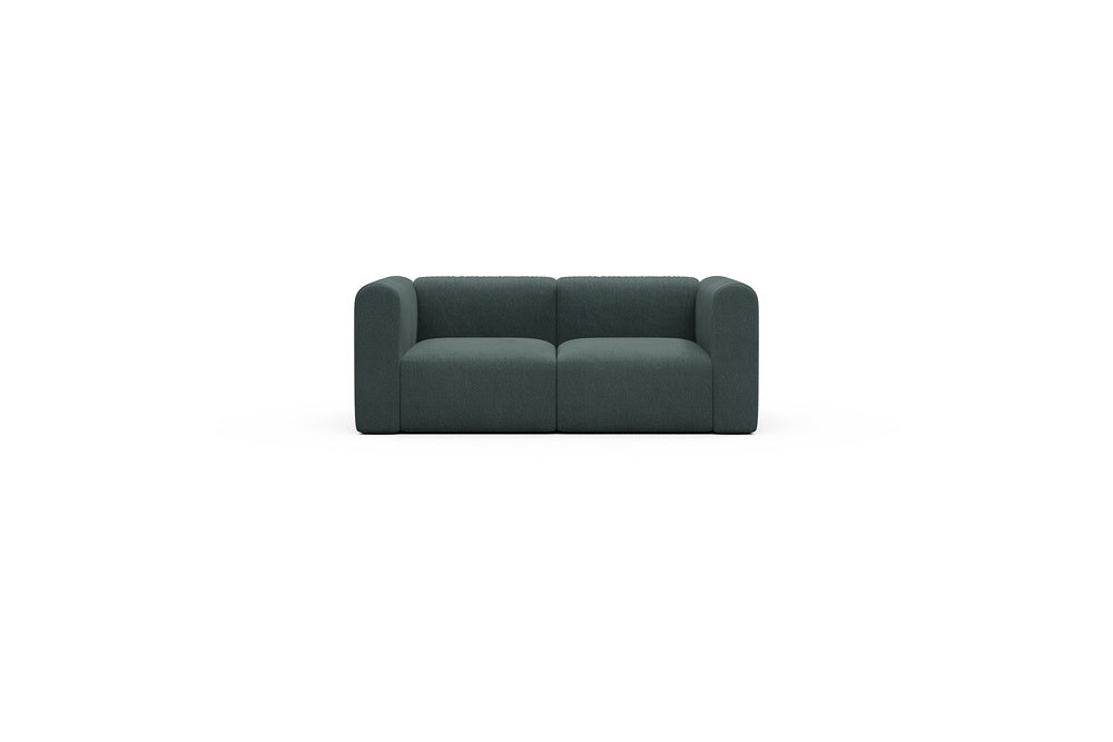 Rund Casual Modular Sofa - Configurations 1 - A2H - 194 x 97 cm - 2 Seater - 851 Mahoga Dark Blue