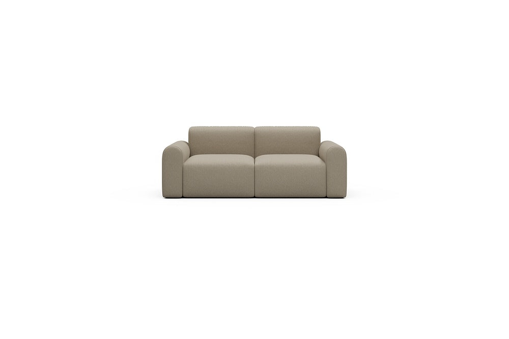 Rund Casual Modular Sofa - Configurations 1 - A2L - 194 x 97 cm - 2 Seater - 445 Satya Natural Biege