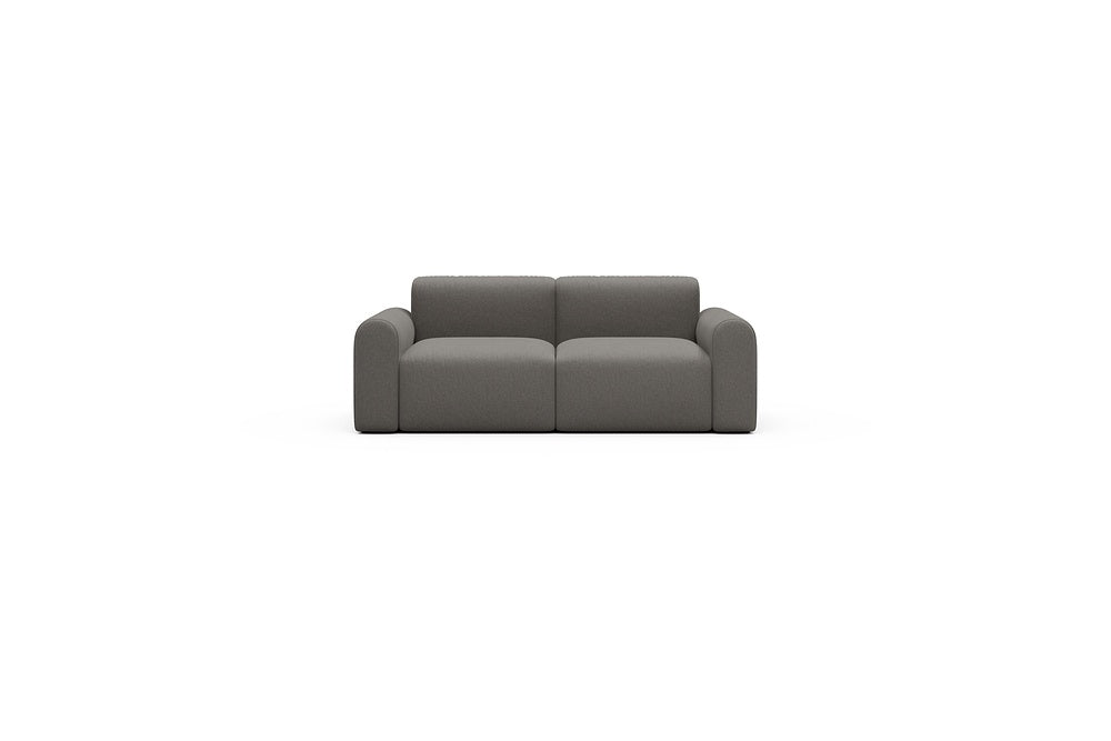 Rund Casual Modular Sofa - Configurations 1 - A2L - 194 x 97 cm - 2 Seater - 446 Satya Taupe Brown