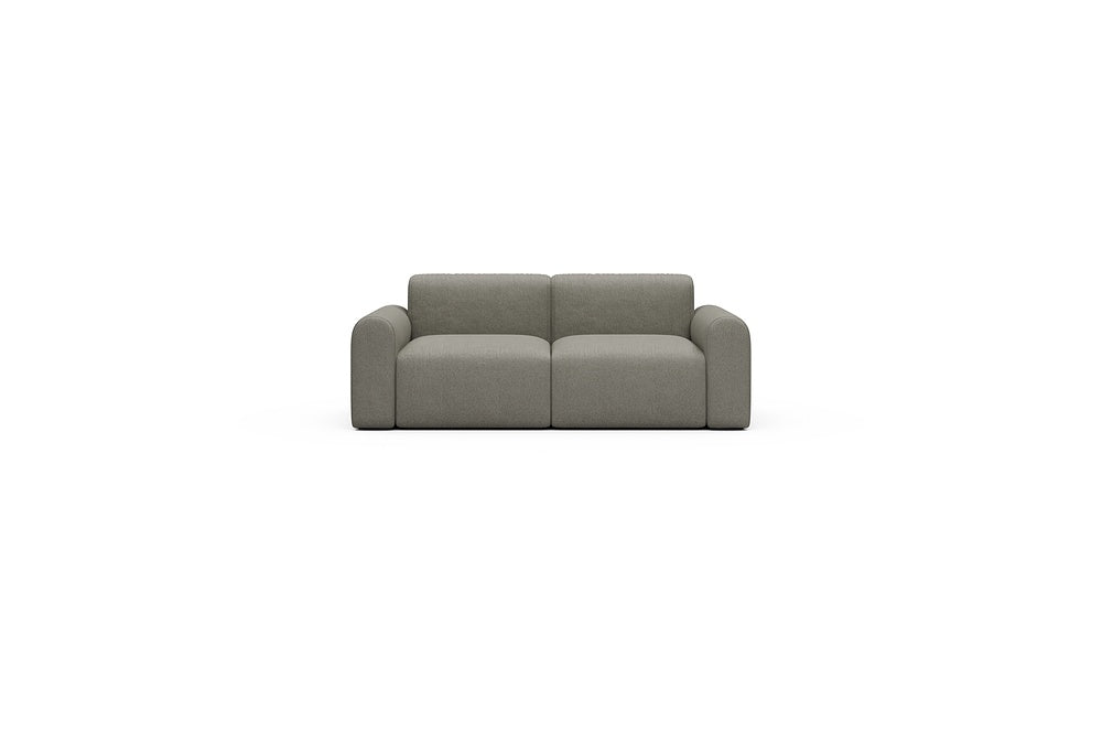 Rund Casual Modular Sofa - Configurations 1 - A2L - 194 x 97 cm - 2 Seater - 486 Denari Warm Grey
