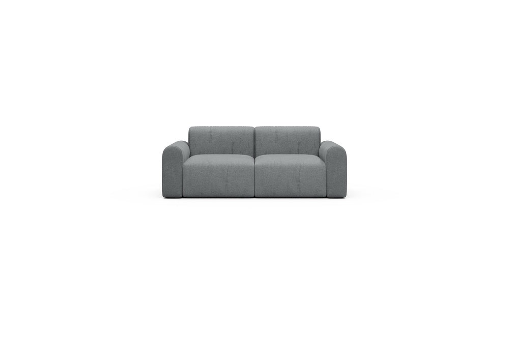 Rund Casual Modular Sofa - Configurations 1 - A2L - 194 x 97 cm - 2 Seater - 495 Casone Gravel Grey