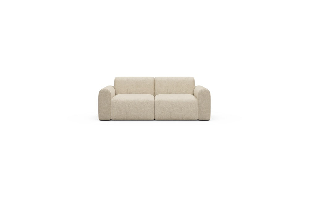 Rund Casual Modular Sofa - Configurations 1 - A2L - 194 x 97 cm - 2 Seater - 496 Casone Natural Beigie