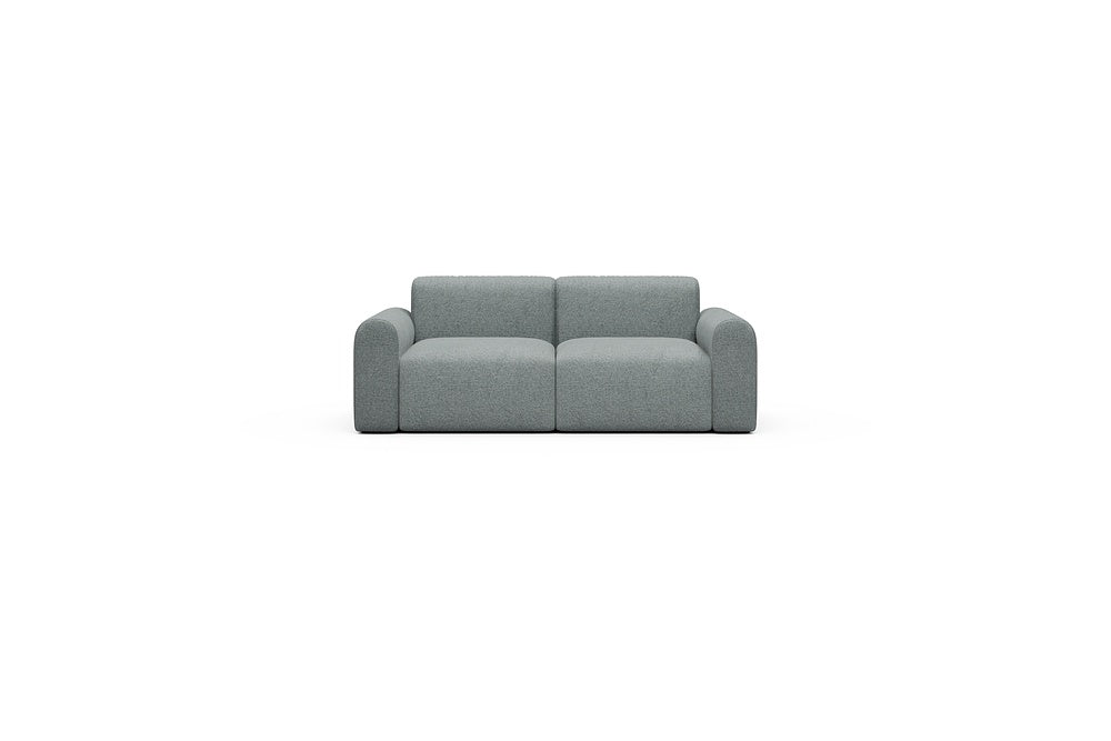 Rund Casual Modular Sofa - Configurations 1 - A2L - 194 x 97 cm - 2 Seater - 499 Casone Light mixed Green