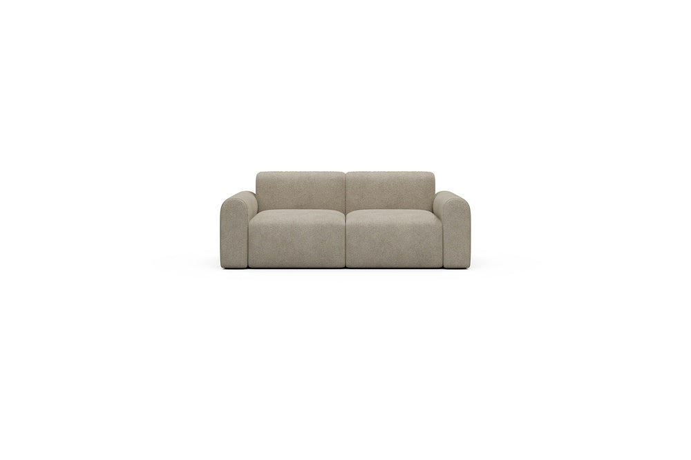 Rund Casual Modular Sofa - Configurations 1 - A2L - 194 x 97 cm - 2 Seater - 539 Bouclé Beige