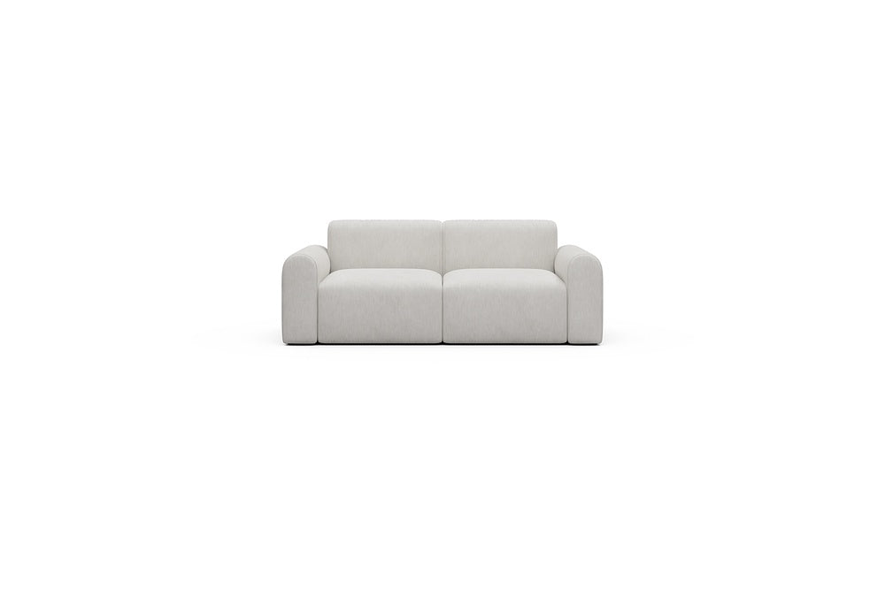 Rund Casual Modular Sofa - Configurations 1 - A2L - 194 x 97 cm - 2 Seater - 574 Vivus Dusty Off White