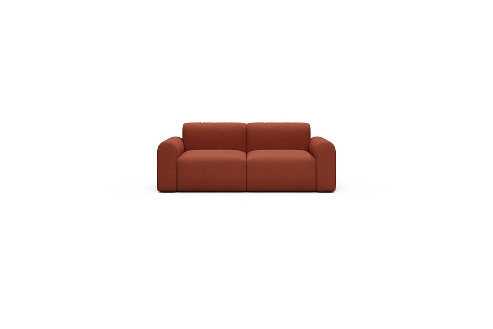 Rund Casual Modular Sofa - Configurations 1 - A2L - 194 x 97 cm - 2 Seater - 581 Argus Rust