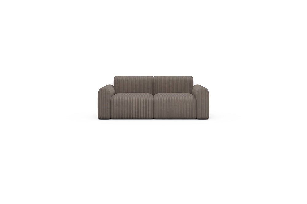 Rund Casual Modular Sofa - Configurations 1 - A2L - 194 x 97 cm - 2 Seater - 596 Corduroy Mocha