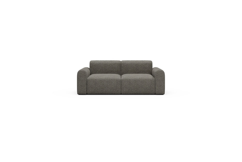 Rund Casual Modular Sofa - Configurations 1 - A2L - 194 x 97 cm - 2 Seater - 771 Carreno Sepia Brown