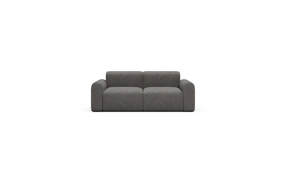 Rund Casual Modular Sofa - Configurations 1 - A2L - 194 x 97 cm - 2 Seater - 772 Carreno Salt & Pepper