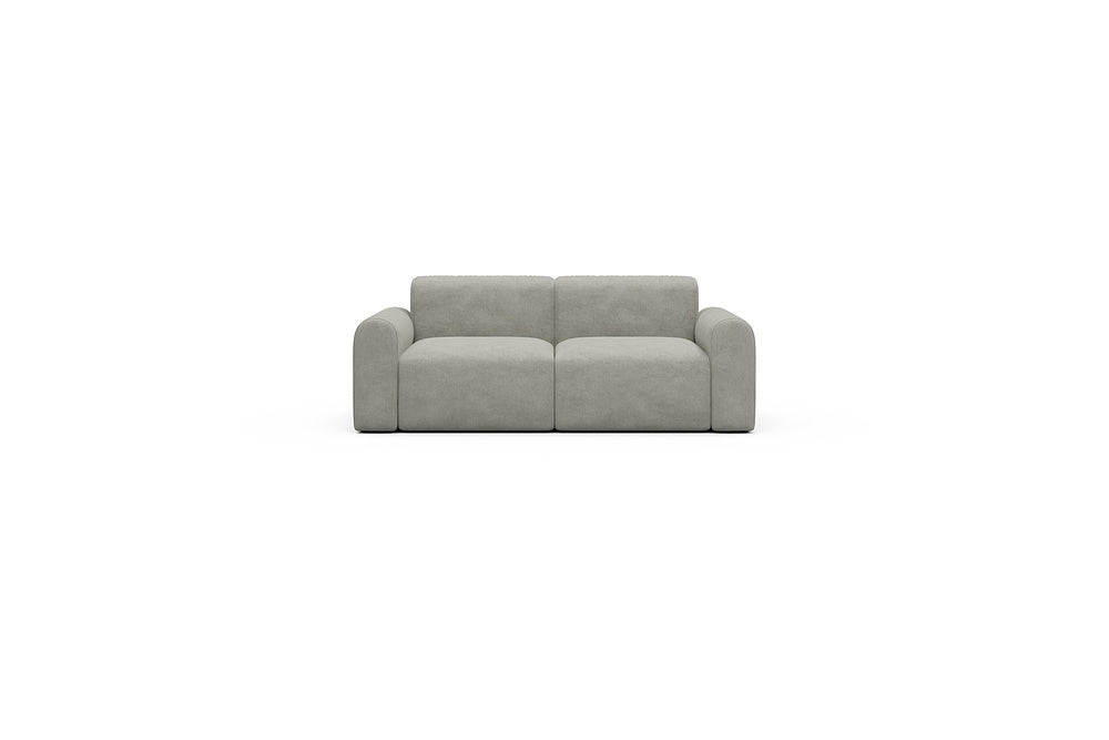 Rund Casual Modular Sofa - Configurations 1 - A2L - 194 x 97 cm - 2 Seater - 773 Carreno Moon Stone White