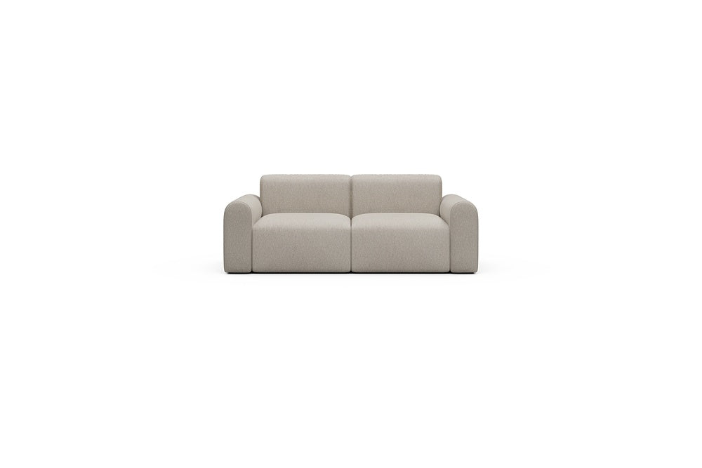 Rund Casual Modular Sofa - Configurations 1 - A2L - 194 x 97 cm - 2 Seater - 816 Aivi Lace Beige