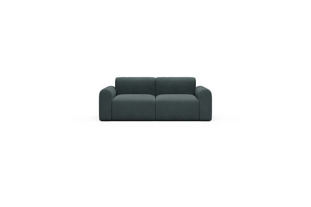 Rund Casual Modular Sofa - Configurations 1 - A2L - 194 x 97 cm - 2 Seater - 851 Mahoga Dark Blue
