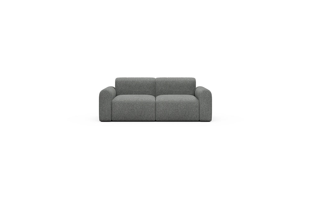 Rund Casual Modular Sofa - Configurations 1 - A2L - 194 x 97 cm - 2 Seater - 868 Vanora Warm Grey