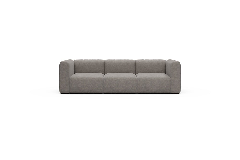 Rund Casual Modular Sofa - Configurations 1 - A3H - 266 x 97 cm - 3 Seater - 418 Esina Truffle