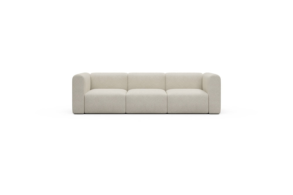 Rund Casual Modular Sofa - Configurations 1 - A3H - 266 x 97 cm - 3 Seater - 584 Argus Natural