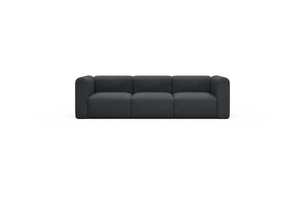 Rund Casual Modular Sofa - Configurations 1 - A3H - 266 x 97 cm - 3 Seater - 766 Cura Anthracite