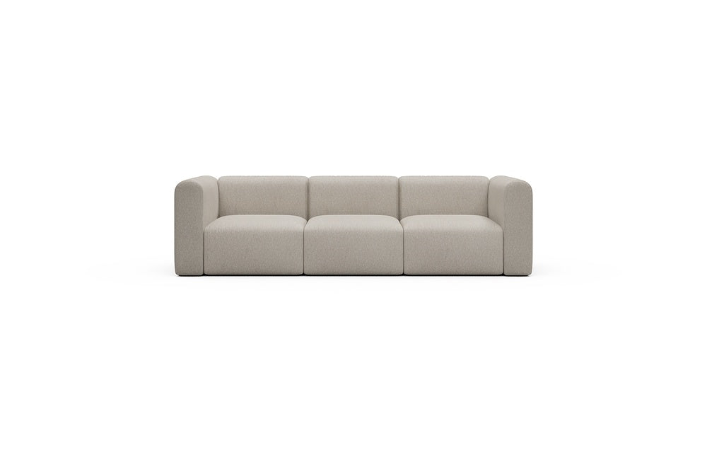 Rund Casual Modular Sofa - Configurations 1 - A3H - 266 x 97 cm - 3 Seater - 816 Aivi Lace Beige