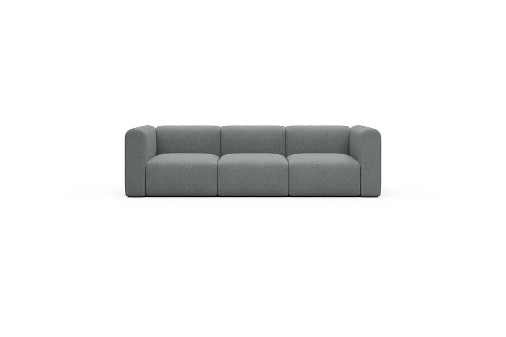 Rund Casual Modular Sofa - Configurations 1 - A3H - 266 x 97 cm - 3 Seater - 853 Mahoga Dove Grey