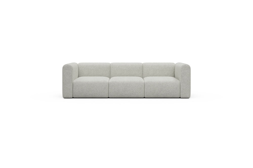Rund Casual Modular Sofa - Configurations 1 - A3H - 266 x 97 cm - 3 Seater - 867 Vanora Warm Sand