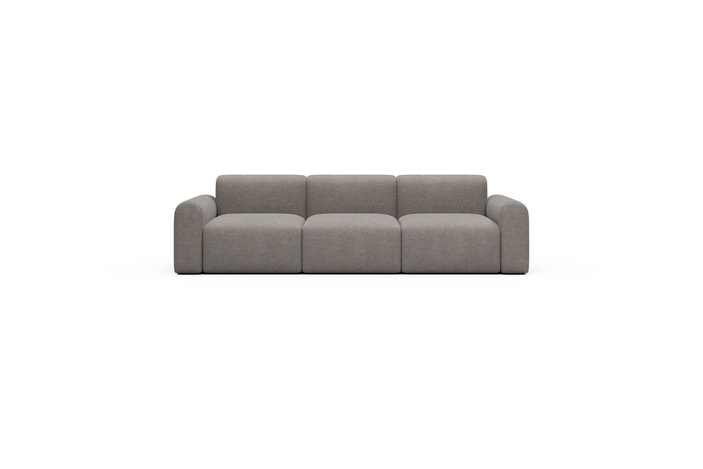 Rund Casual Modular Sofa - Configurations 1 - A3L - 266 x 97 cm - 3 Seater - 418 Esina Truffle