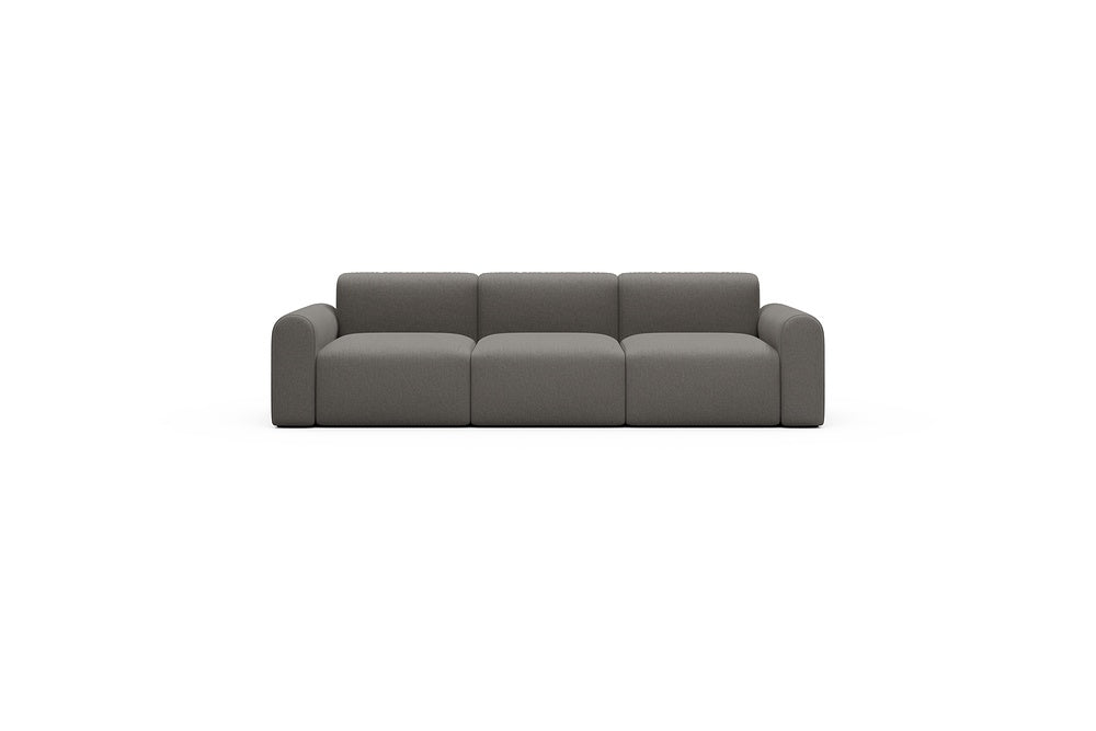 Rund Casual Modular Sofa - Configurations 1 - A3L - 266 x 97 cm - 3 Seater - 446 Satya Taupe Brown
