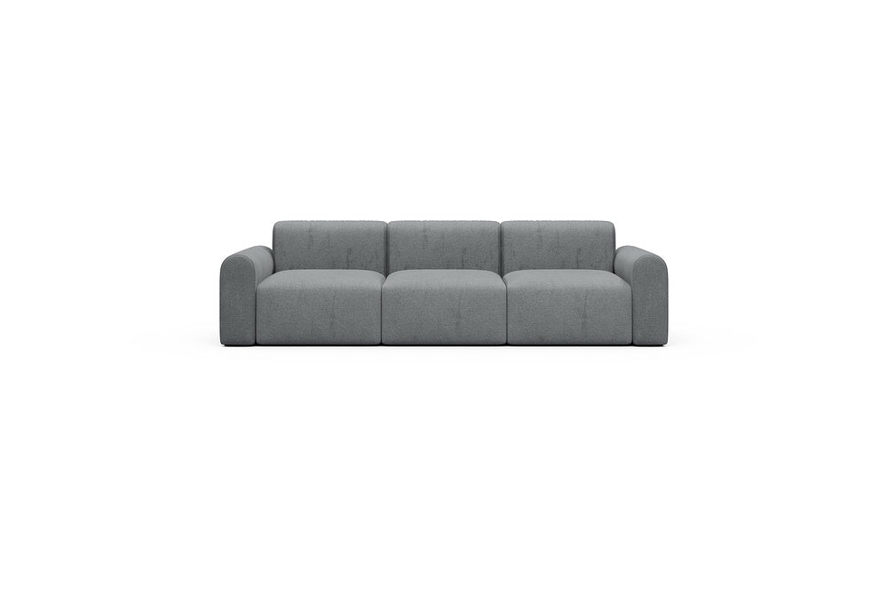 Rund Casual Modular Sofa - Configurations 1 - A3L - 266 x 97 cm - 3 Seater - 495 Casone Gravel Grey