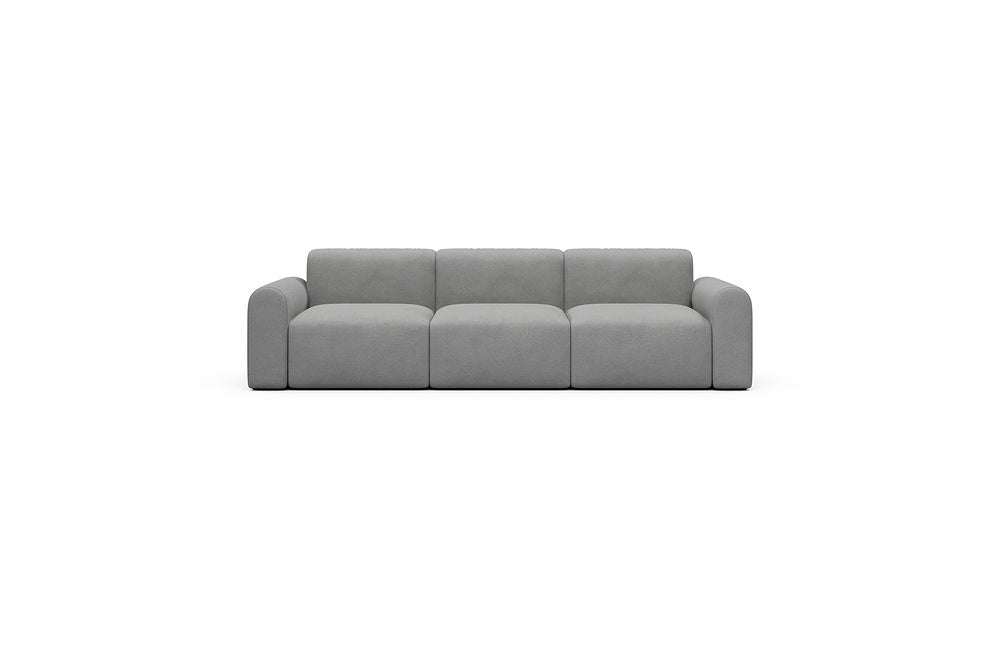 Rund Casual Modular Sofa - Configurations 1 - A3L - 266 x 97 cm - 3 Seater - 764 Cura Sand Grey