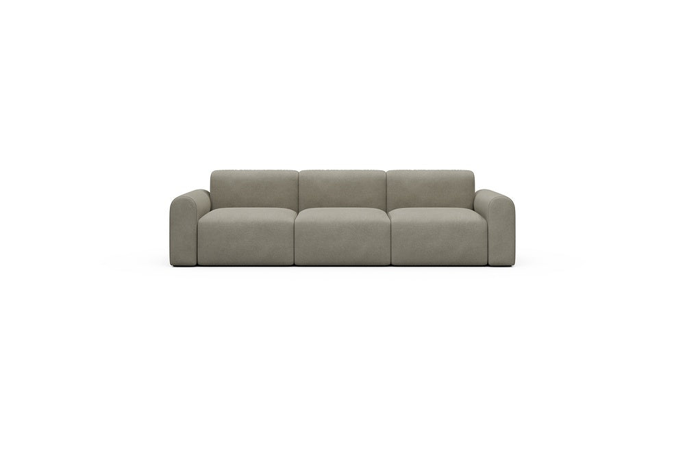 Rund Casual Modular Sofa - Configurations 1 - A3L - 266 x 97 cm - 3 Seater - 765 Cura Oat