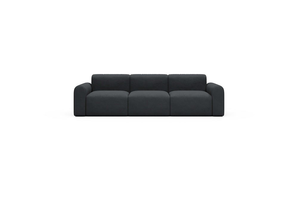 Rund Casual Modular Sofa - Configurations 1 - A3L - 266 x 97 cm - 3 Seater - 766 Cura Anthracite