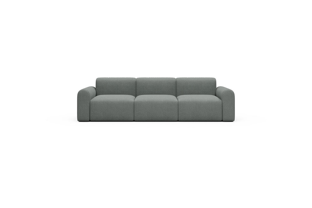 Rund Casual Modular Sofa - Configurations 1 - A3L - 266 x 97 cm - 3 Seater - 853 Mahoga Dove Grey