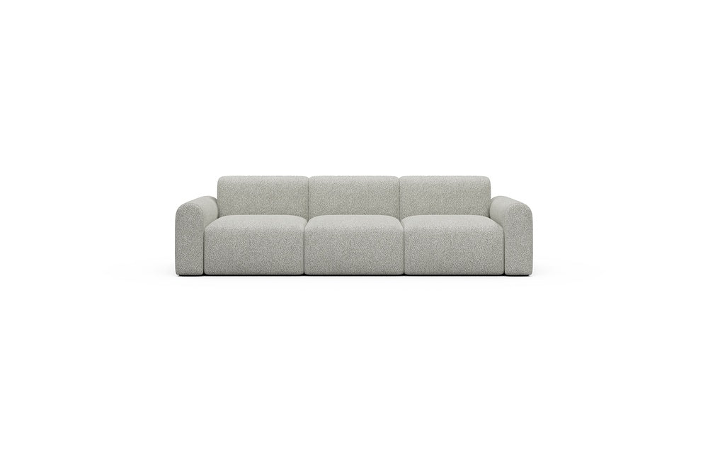 Rund Casual Modular Sofa - Configurations 1 - A3L - 266 x 97 cm - 3 Seater - 867 Vanora Warm Sand