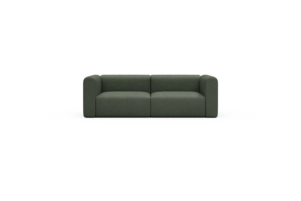 Rund Casual Modular Sofa - Configurations 1 - B2H - 240 x 97 cm - 2,5 Seater - 488 Denari Forest Green