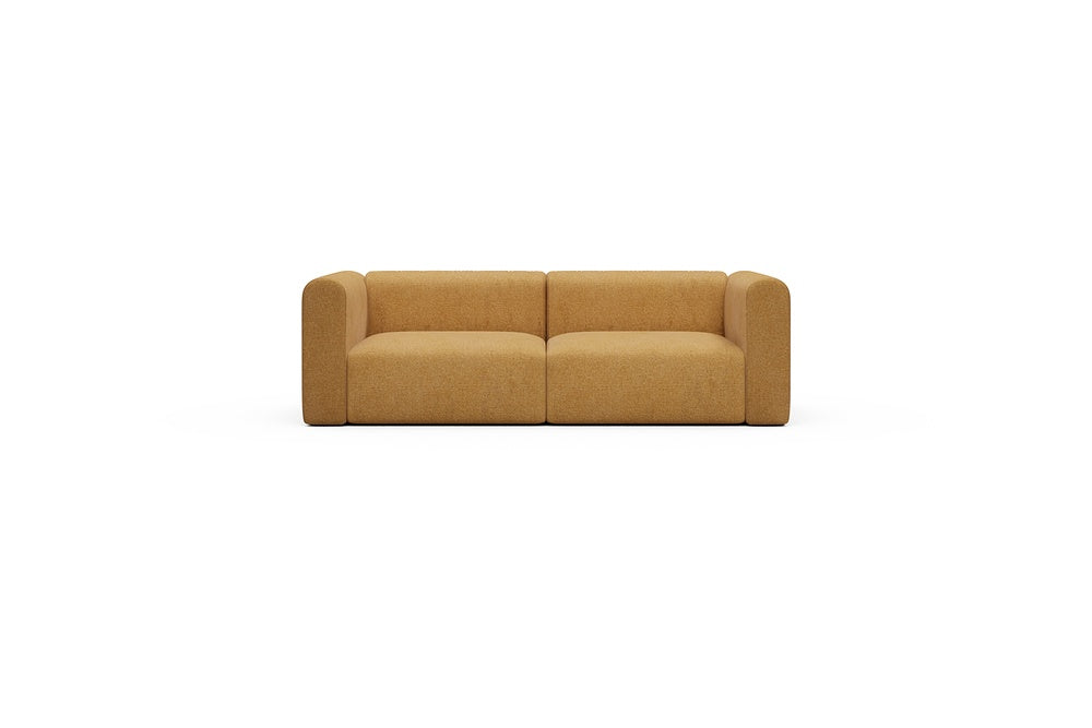 Rund Casual Modular Sofa - Configurations 1 - B2H - 240 x 97 cm - 2,5 Seater - 497 Casone Warm Yellow