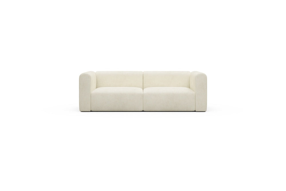 Rund Casual Modular Sofa - Configurations 1 - B2H - 240 x 97 cm - 2,5 Seater - 531 Bouclé Off White