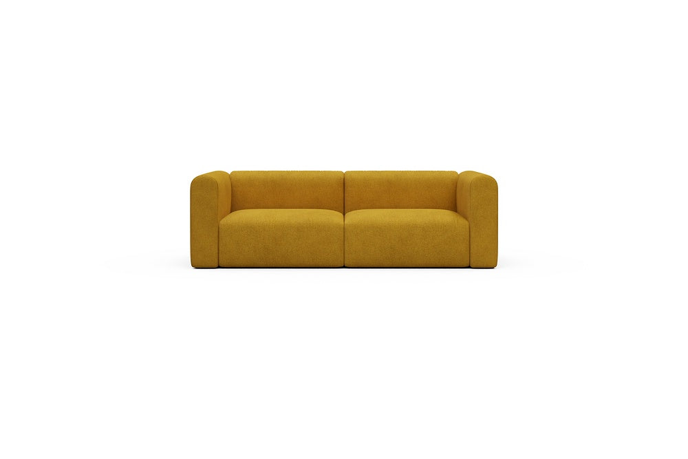 Rund Casual Modular Sofa - Configurations 1 - B2H - 240 x 97 cm - 2,5 Seater - 536 Bouclé Ochre
