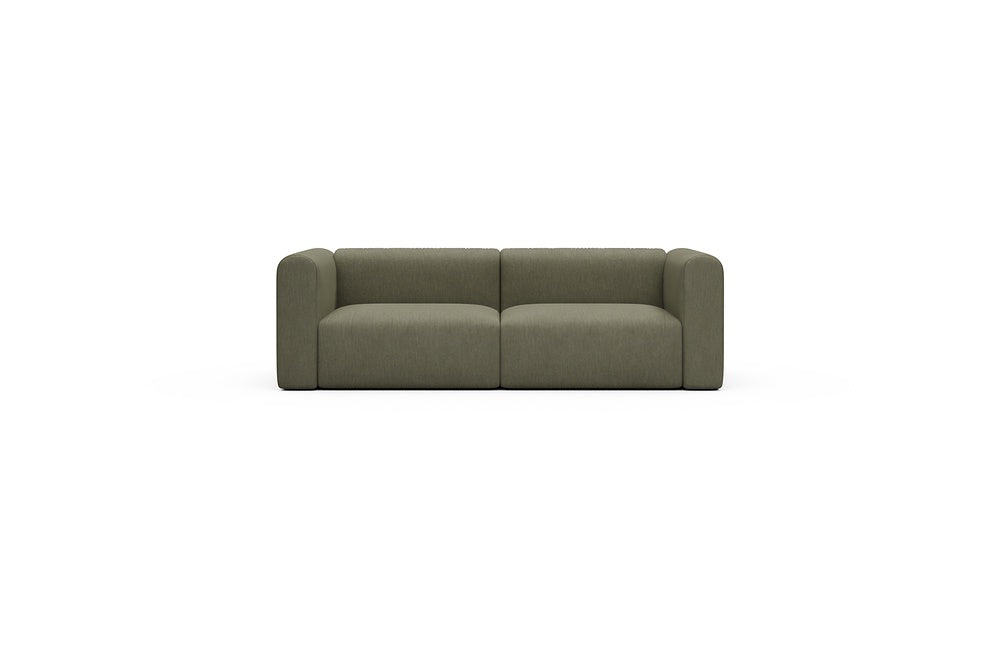 Rund Casual Modular Sofa - Configurations 1 - B2H - 240 x 97 cm - 2,5 Seater - 575 Vivus Dusty Olive