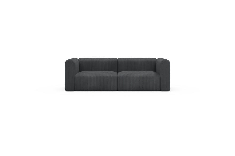 Rund Casual Modular Sofa - Configurations 1 - B2H - 240 x 97 cm - 2,5 Seater - 593 Corduroy Graphite
