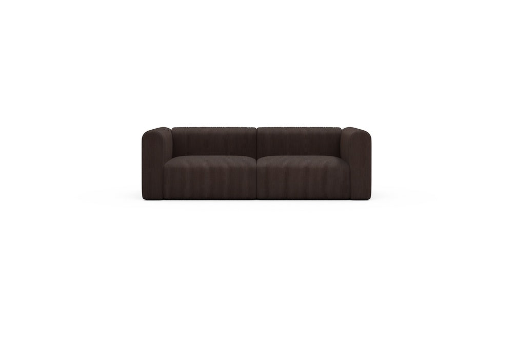 Rund Casual Modular Sofa - Configurations 1 - B2H - 240 x 97 cm - 2,5 Seater - 600 Corduroy Cocoa