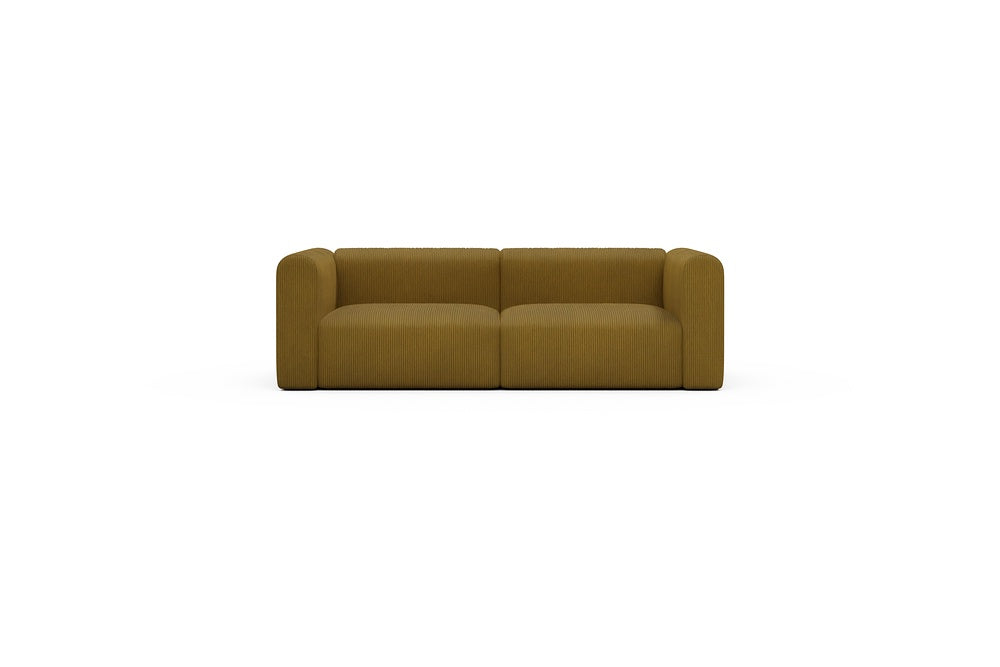 Rund Casual Modular Sofa - Configurations 1 - B2H - 240 x 97 cm - 2,5 Seater - 601 Corduroy Ochre