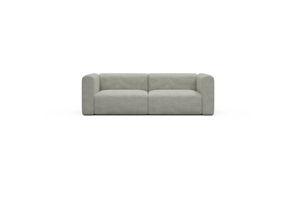 Rund Casual Modular Sofa - Configurations 1 - B2H - 240 x 97 cm - 2,5 Seater - 773 Carreno Moon Stone White