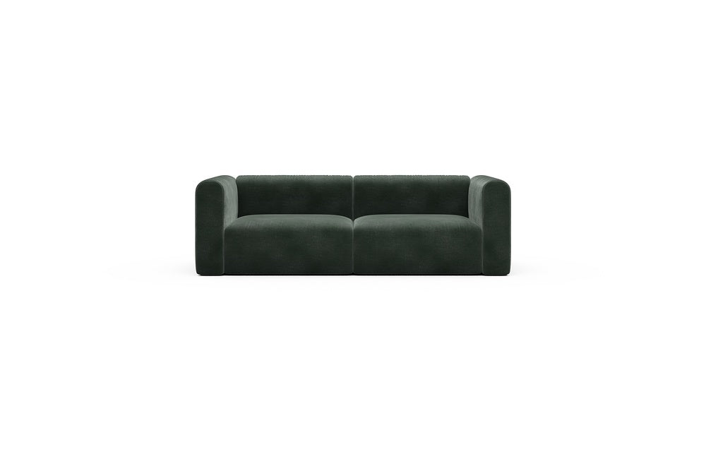 Rund Casual Modular Sofa - Configurations 1 - B2H - 240 x 97 cm - 2,5 Seater - 814 Smooth Laural Green