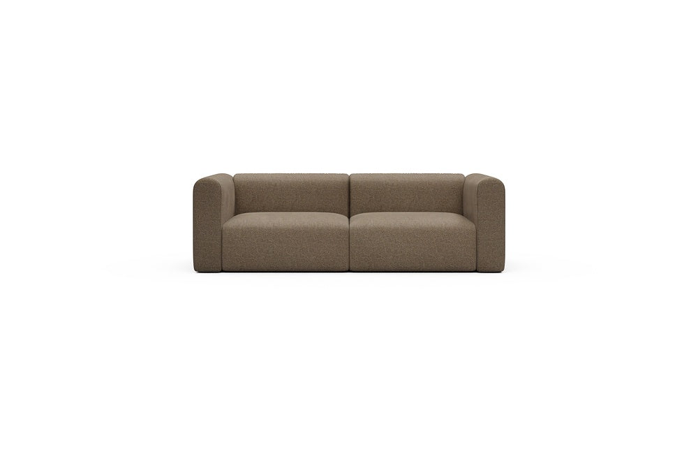 Rund Casual Modular Sofa - Configurations 1 - B2H - 240 x 97 cm - 2,5 Seater - 817 Aivi Khaki Brown