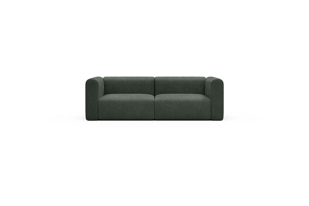 Rund Casual Modular Sofa - Configurations 1 - B2H - 240 x 97 cm - 2,5 Seater - 818 Aivi Pine Green
