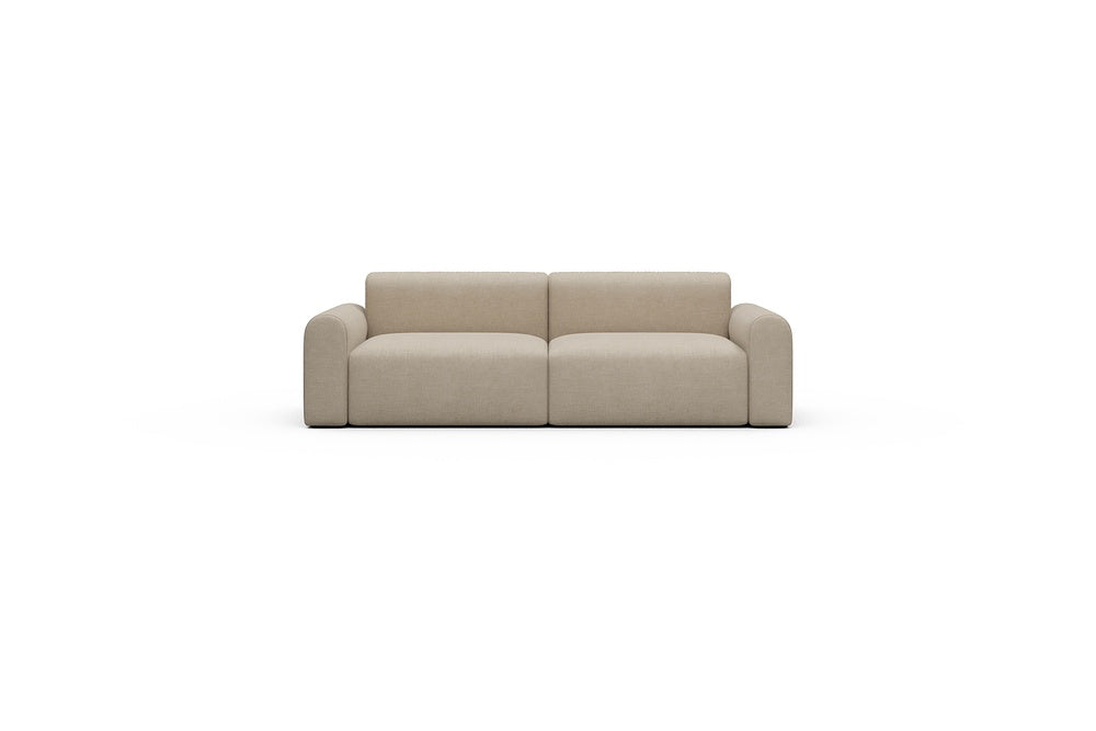 Rund Casual Modular Sofa - Configurations 1 - B2L - 240 x 97 cm - 2,5 Seater - 410 Esina Almond Beige