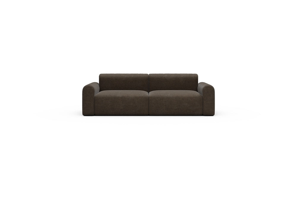 Rund Casual Modular Sofa - Configurations 1 - B2L - 240 x 97 cm - 2,5 Seater - 411 Esina Cedar Brown