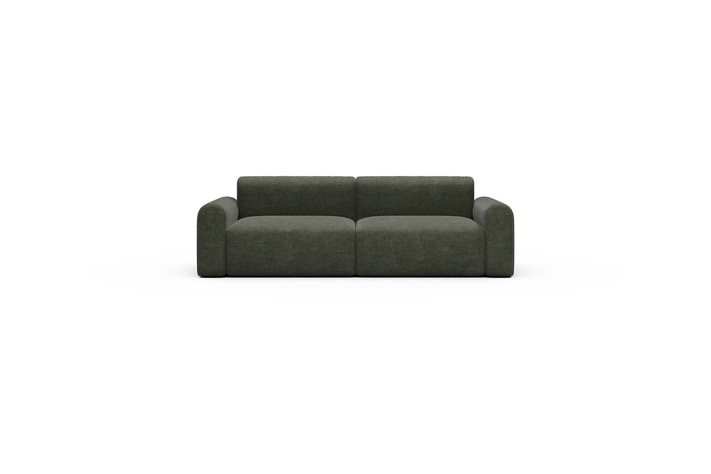 Rund Casual Modular Sofa - Configurations 1 - B2L - 240 x 97 cm - 2,5 Seater - 413 Esina Olive Green