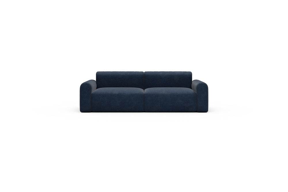 Rund Casual Modular Sofa - Configurations 1 - B2L - 240 x 97 cm - 2,5 Seater - 414 Esina Indigo Blue