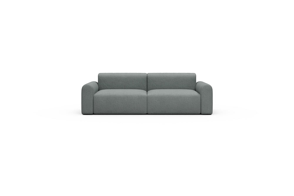 Rund Casual Modular Sofa - Configurations 1 - B2L - 240 x 97 cm - 2,5 Seater - 485 Denari Soft Grey