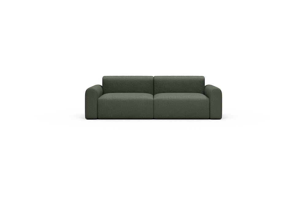 Rund Casual Modular Sofa - Configurations 1 - B2L - 240 x 97 cm - 2,5 Seater - 488 Denari Forest Green