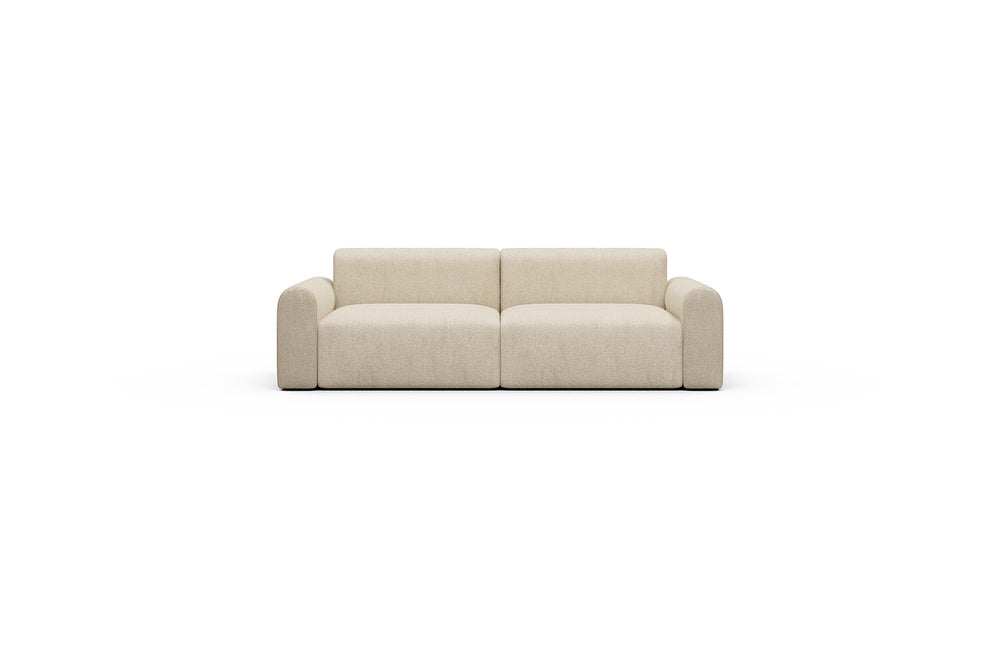Rund Casual Modular Sofa - Configurations 1 - B2L - 240 x 97 cm - 2,5 Seater - 496 Casone Natural Beigie